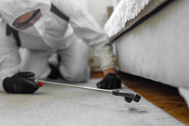 Professional Fumigation Services technician working in Fayetteville, NC